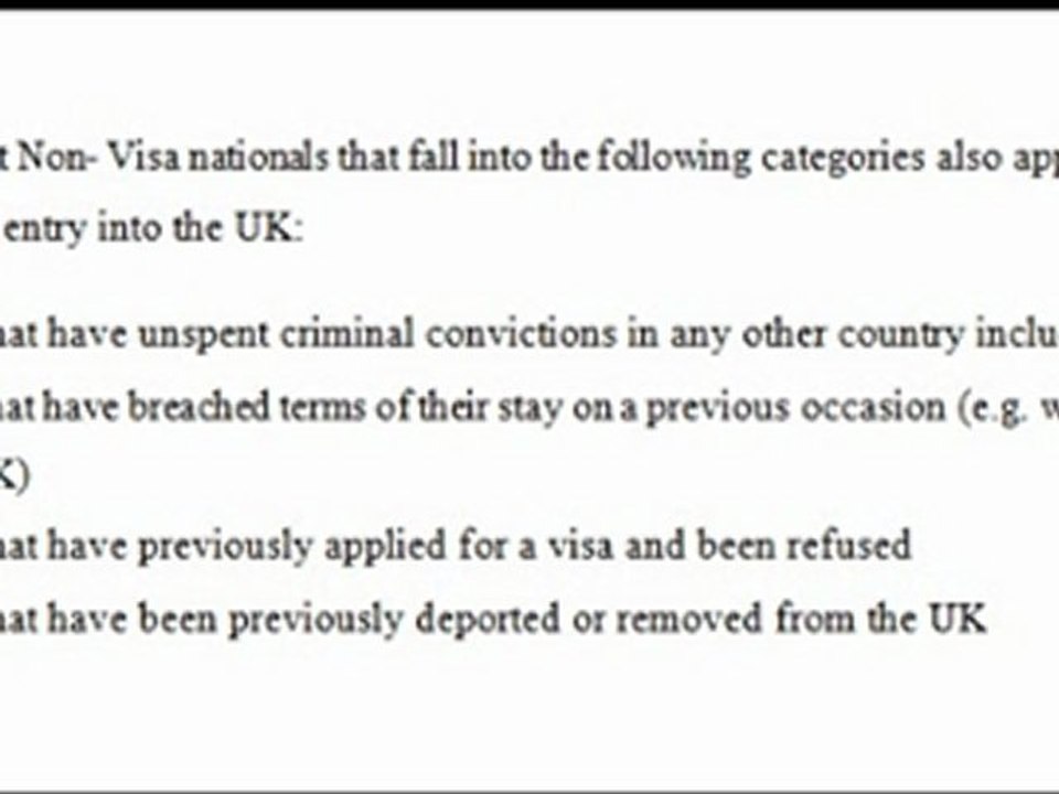 Stephen Baidoe Ansah - An Overview on the need for a Visa to enter the UK