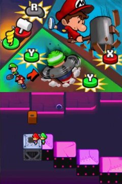 mario et luigi les frères du temps parti4 compètement marteau