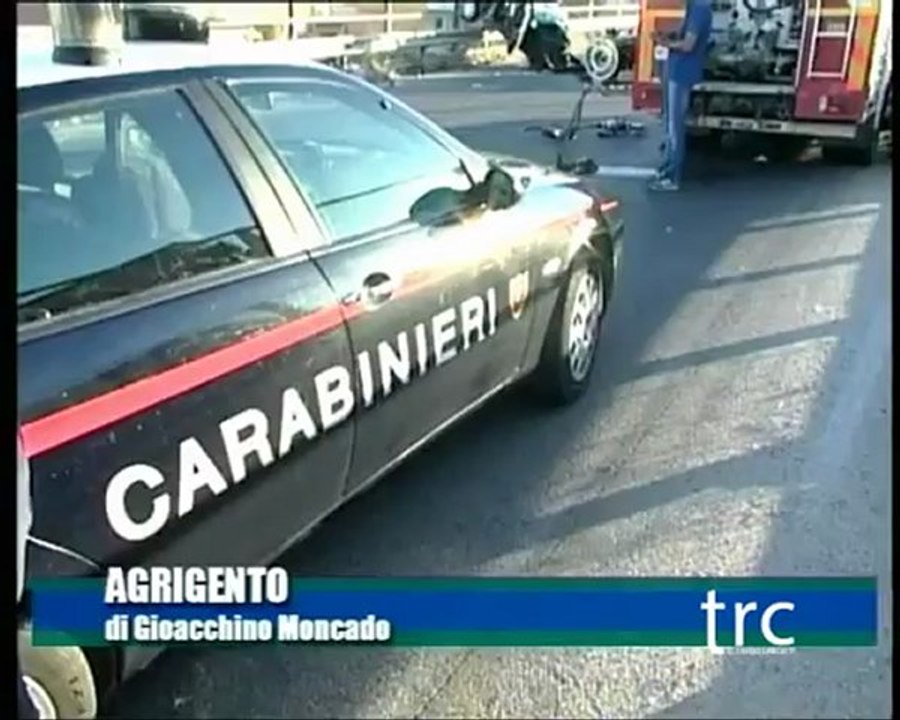 Incidente mortale sulla SS 189 Palermo - Agrigento.-- TRC -- Tele Radio Canicattì