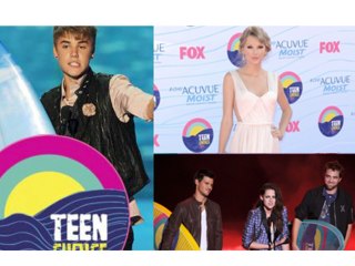 Twilight, Taylor Swift and Justin Bieber Win It Big At Teen Choice Awards - Hollywood News