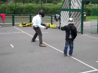 Escrime au centre de loisirs de Dourlers