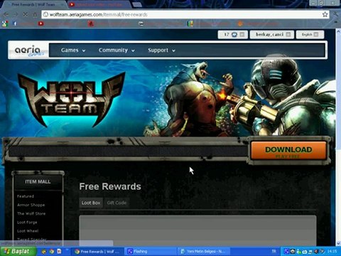 Aeria games bedava eşya alma