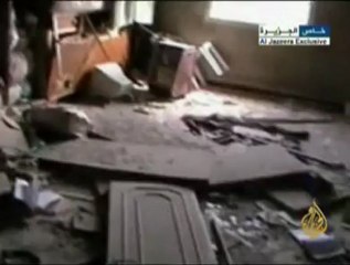 دمار بلدة مِرعيان في جبل الزاوية