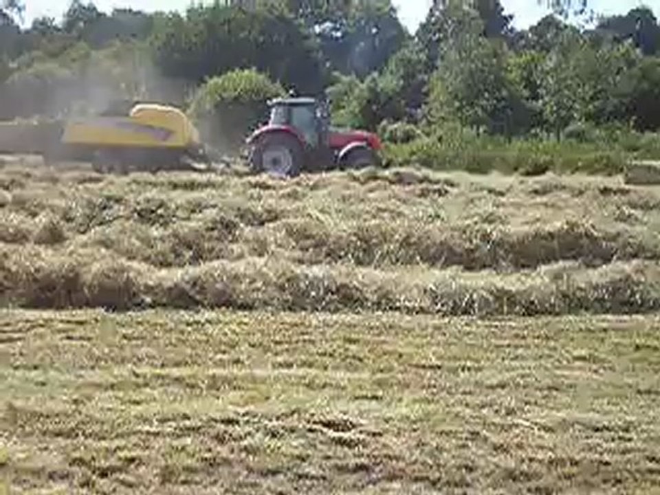 foin 2012 massey tracteur big new holland