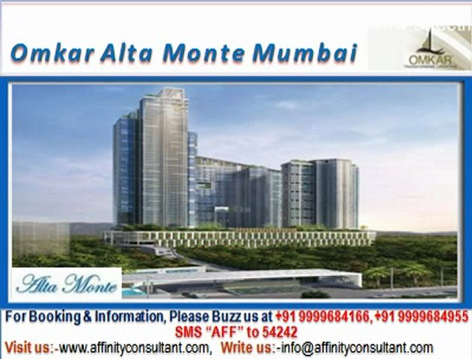 Omkar Alta Monte 09999684166,Omkar Alta Monte Mumbai,Omkar Alta Monte Malad E Mumbai