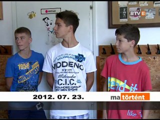 Indul a Bajót-Gyulai sporttábor 2012.07.23.