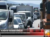 Aliağa'da Faciadan Dönüldü