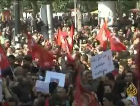 تظاهرات مطالبة بدولة مدنية في تونس