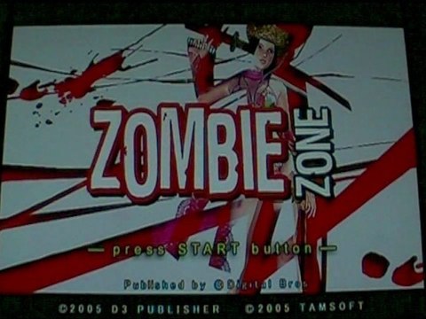 First Level - Zombie Zone - Playstation 2