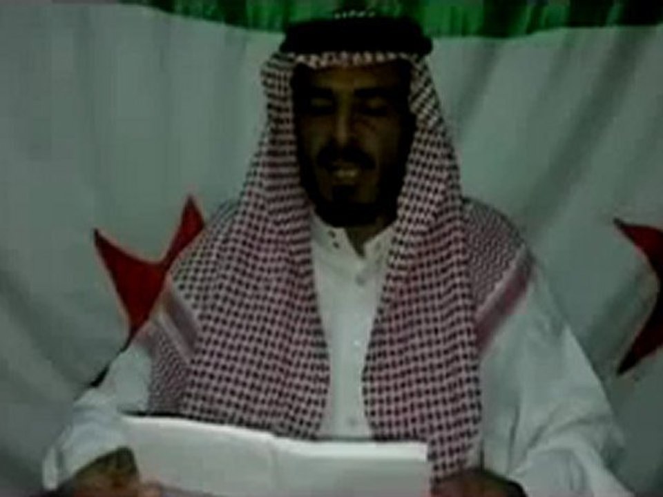 Syria فري برس بيان هام  وزير الدفاع واللواء جمعة الجاسم  23 7 2012 Syria