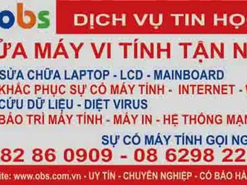 Sửa máy tính tận nơi quận Thủ Đức LH : 0982 86 0909 - 08 6298 2222
