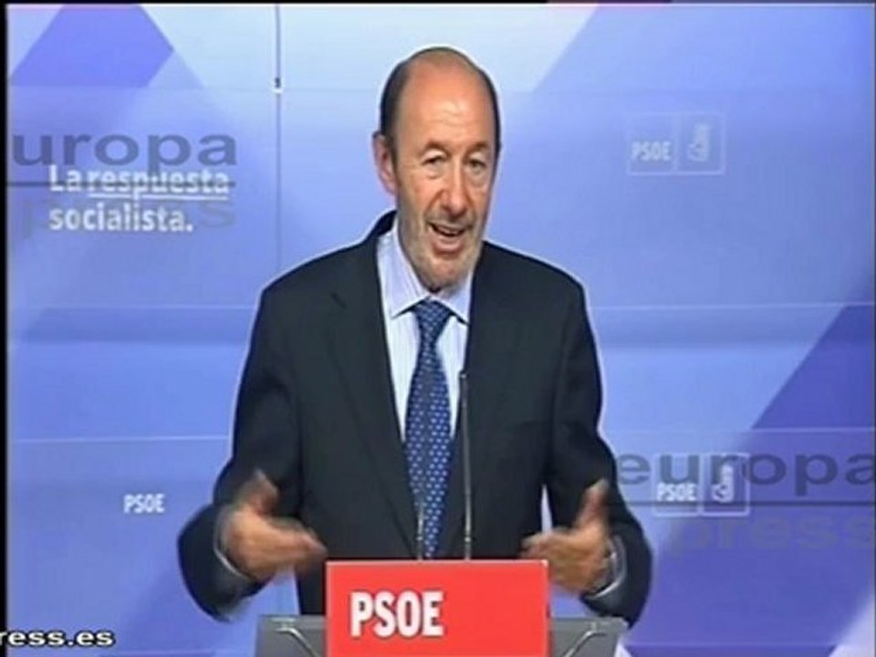 Rubalcaba: "El PSOE ha ofrecido acuerdo al Gobierno"