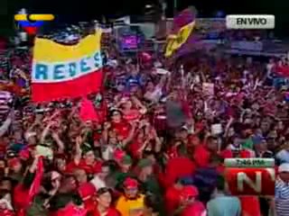 (VÍDEO) Discurso del Candidato, Hugo Chávez, desde Maracaibo (21/07/2012) parte 6/9