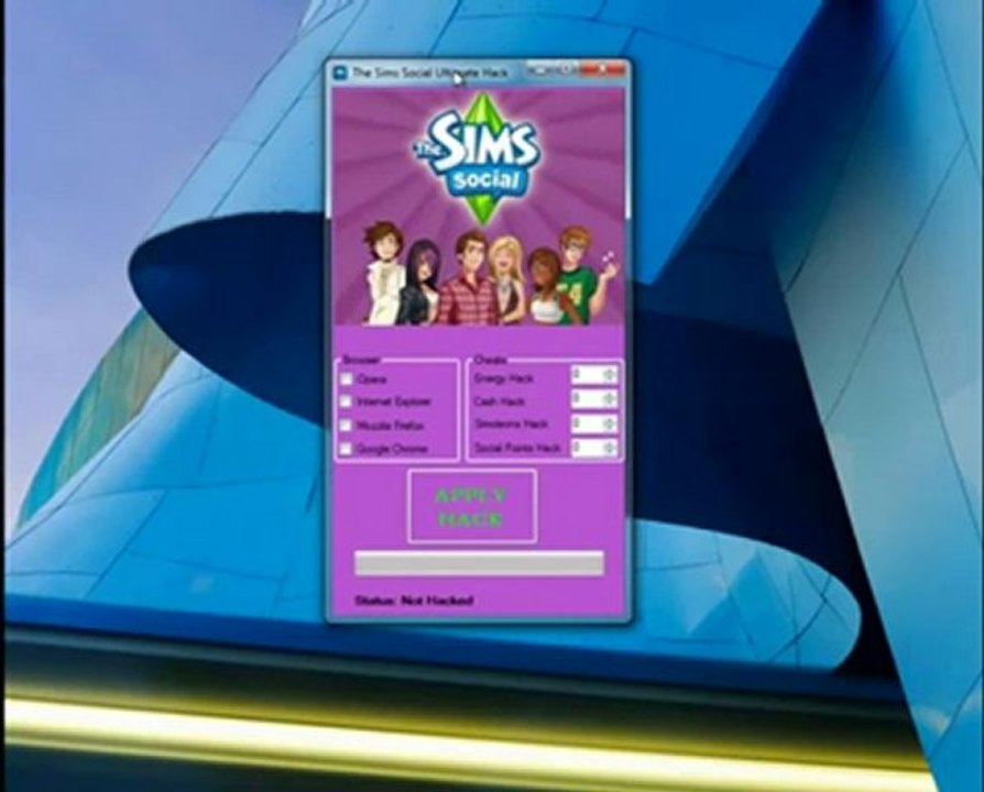 The Sims Social Hack Cheat @ FREE Download July 2012 Update