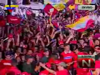 (VÍDEO) Discurso del Candidato, Hugo Chávez, desde Maracaibo (21/07/2012) parte 8/9