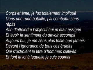 Visions nocturnes Poème