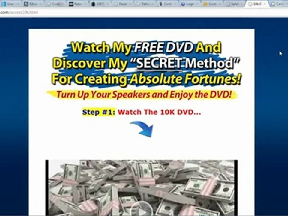 10K DVD - THE MAGIC WAND FORMULA!
