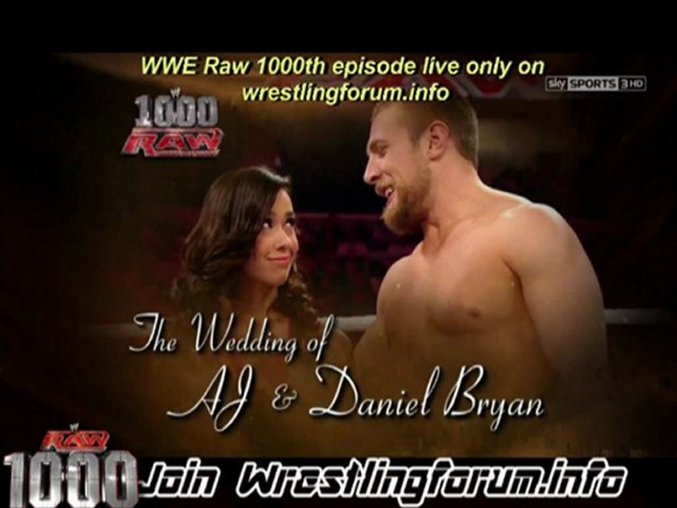 wrestlingforum.info - WWE Raw 1000th Episode Promo