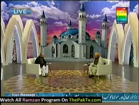 Noor e Ramzan Hum Ke Saath By Hum TV - 23rd July 2012 (Aftar) - Part 5