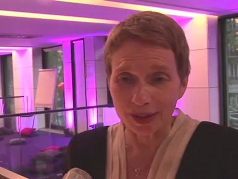 Barcamp MEDEF Laurence Parisot interviewe par Brice Alzon Figaro