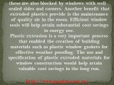 Advantages of Plastic Extruded Gaskets for Windows