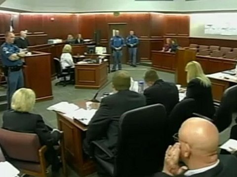 Suspected Colorado gunman makes first court appearance