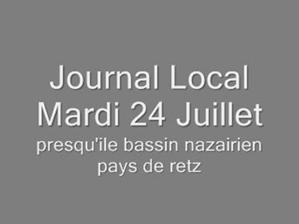 journal 24 juillet