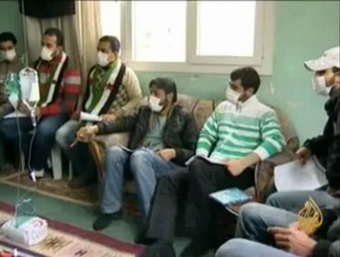 معانأة جرحى الثورة السورية بعد الوصول لتركيا