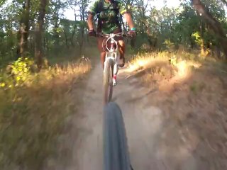 vtt à la forêt de  bouconne