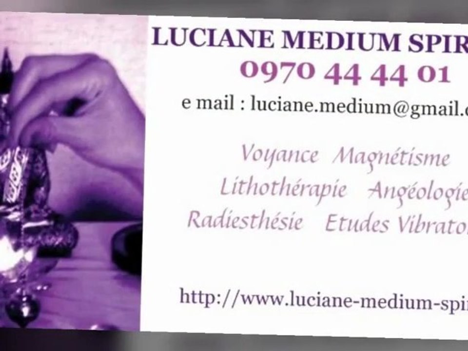 Voyance gratuite par Luciane medium spirite 2012