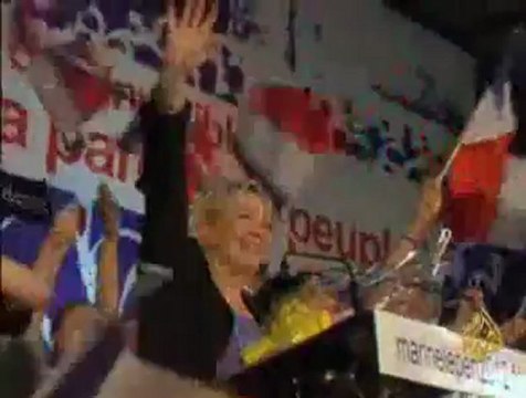 مرشحة اليمين المتطرف في الحملة الانتخابية الفرنسية