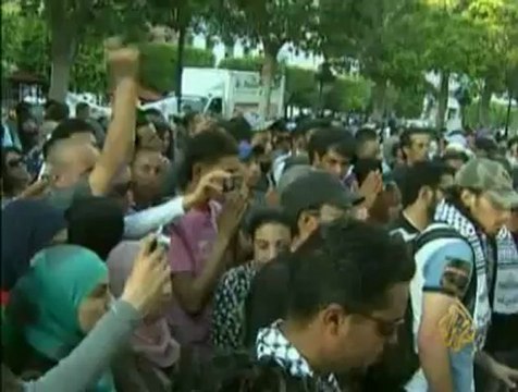 حملة تضامن مع الأسرى الفلسطينيين في تونس