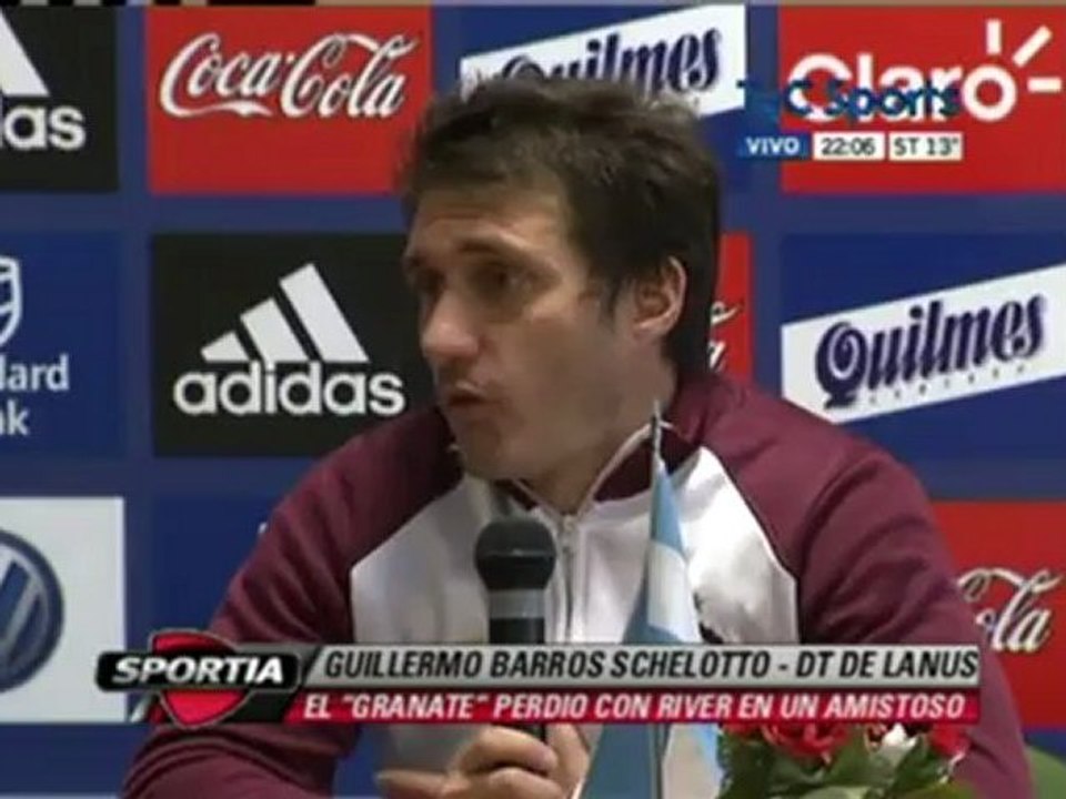 Amistoso: River 1-0 Lanus