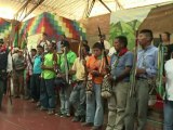 FARC guerillas on trial in indigenous villages