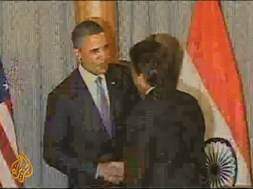 US shares values with India