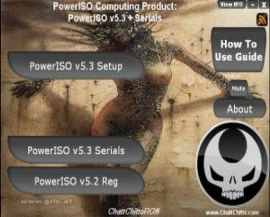 PowerISO v5.3 activation code