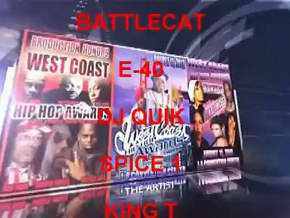 5th Annual "West Coast Hip Hop Awards" Live @ LA Convention Centre, Los Angeles, CA, 08-11-2012