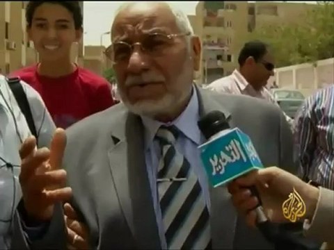 مصر سباق الرئاسة - بدء الاقتراع في انتخابات الرئاسة بمص