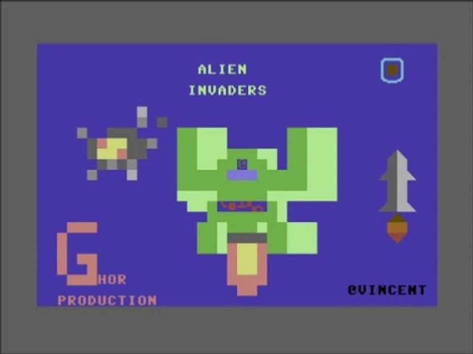 Alien Invaders debut de l aventure