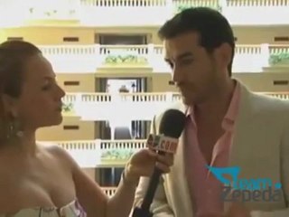 David Zepeda @davidzepeda1 no se presta a los juegos de la prensa