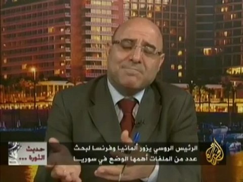 حديث الثورة - إدانة دمشق بسبب مجزرة الحولة