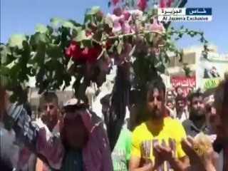 مشاركة كبار السن في الاحتجاجات بسوريا