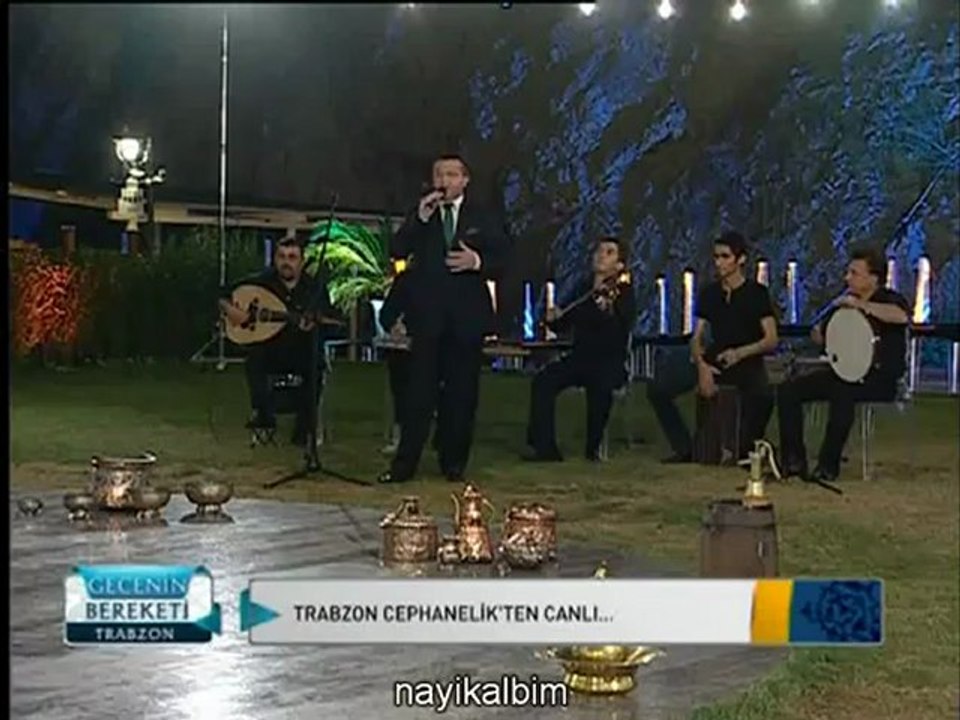 2 Naci Bülbül Hak emrini ettik eda TRABZON Gecenin bereketi 2012 STV