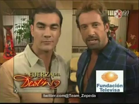 David Zepeda @davidzepeda1 y Gabriel Soto @gabrielsotofans Anuncio - Tienes el valor o te vale