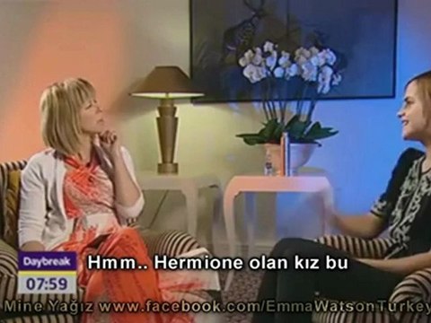 Emma Watson - DayBreak 5 Temmuz 2011 Röportajı - Türkçe Altyazılı