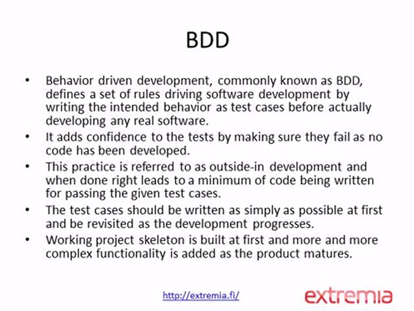 ⁣Behavior Driven Development