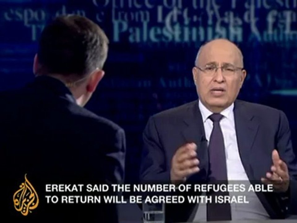 Senior PLO official Nabil Shaath interview