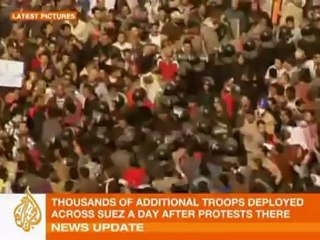 Fresh protests erupt in Egypt