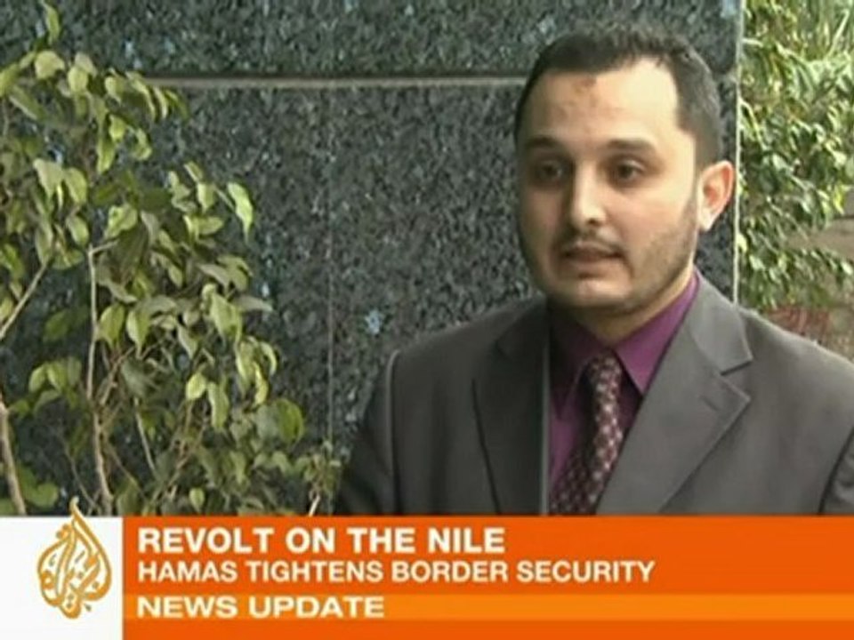 Tensions along the Egypt-Gaza border