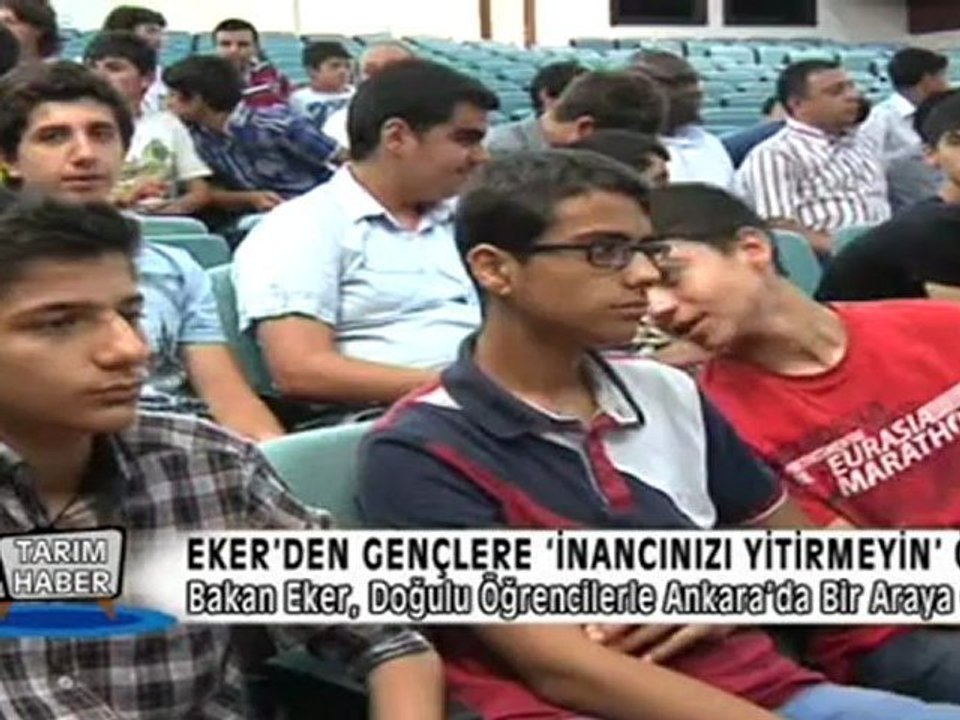 EKER’DEN GENÇLERE ‘İNANCINIZI YİTİRMEYİN’ ÖĞÜDÜ